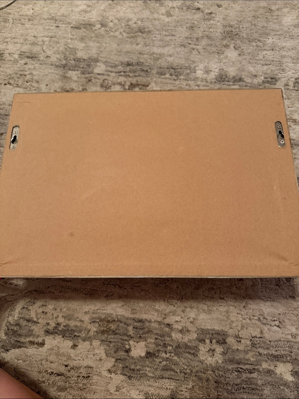 Rustic Brown "Welcome" Wall Hook Rack - Picture 4 of 4
